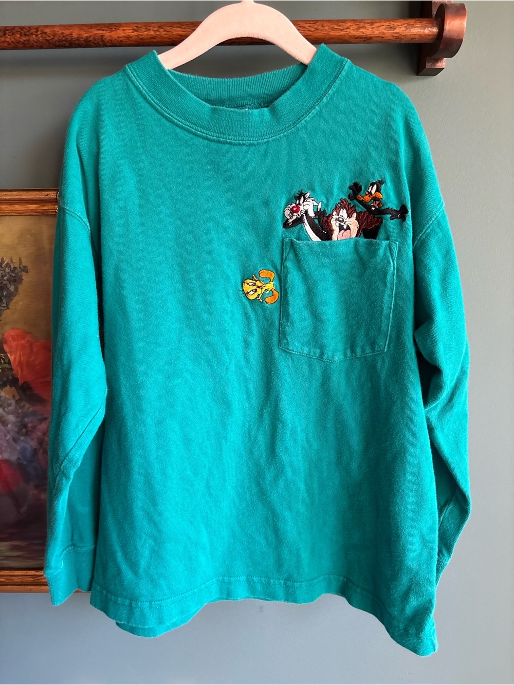 1997 Looney Tunes Embroidered Tee